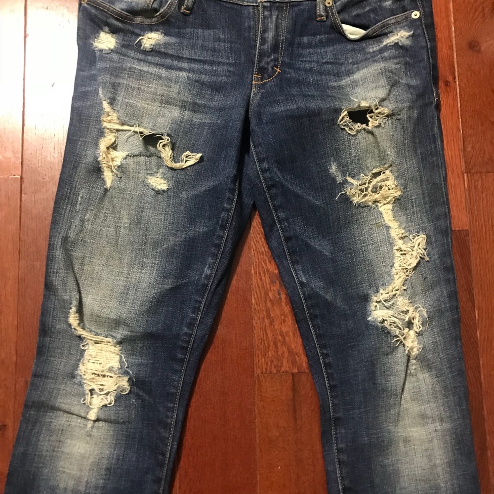 Hollister distressed jeans